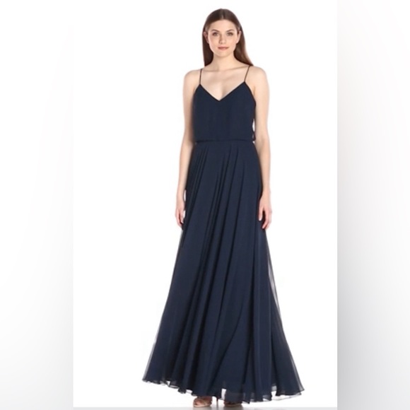 By Jenny Yoo Maxi Dress Inesse size 12 - Picture 4 of 5